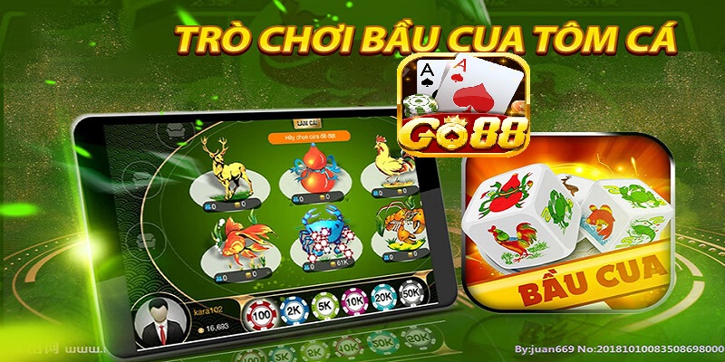 Kinh Nghiệm Chơi Bầu Cua Đổi Thưởng Ăn Tiền Trên GO88