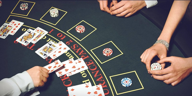 Bàn Poker Mini giá rẻ phủ nhung đen