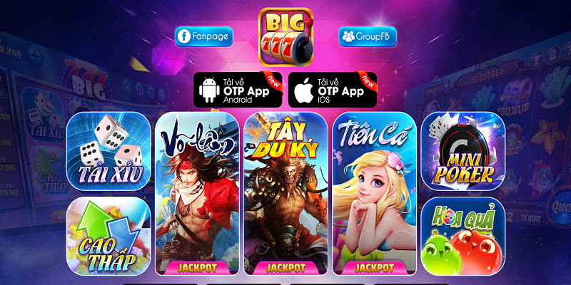 Big777 - Đẳng Cấp Game Slots Hàng Đầu Tại Châu Á