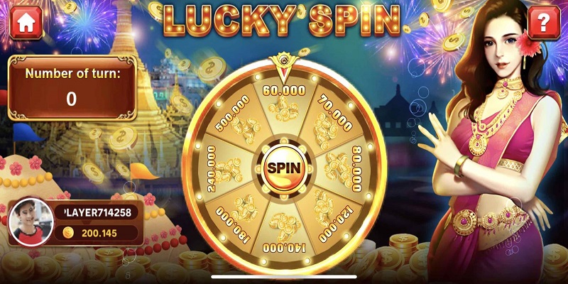 Trò chơi máy đánh bạc di động hay nhất Lucky Spin