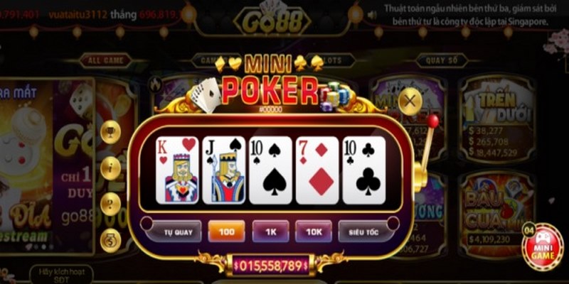 GO88_Giới Thiệu Về Trò Chơi Poker Mini Tại Cổng Game GO88